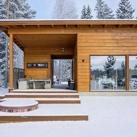 Apartment Riverside Log Villa, Sauna By Lapland Host